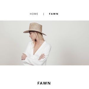 ISO Janessa Leone Fawn Hat size Medium